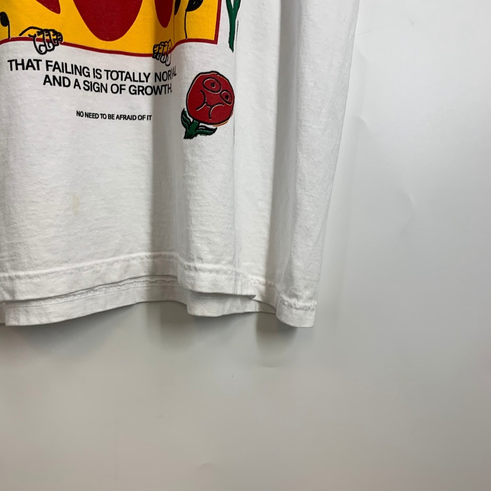 Mayfair Failure Is Cool Too Graphic T-Shirt White Mens Large Short Sleeve Tee - Picture 6 of 14